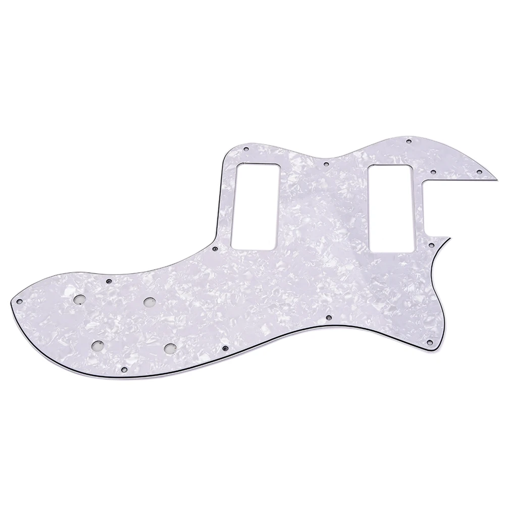 

3 Ply Electric Bass Guitar Scratch Plate Tremolo Cover For Vintage Style Mexico 72 Reissue/RI Style Deluxe S