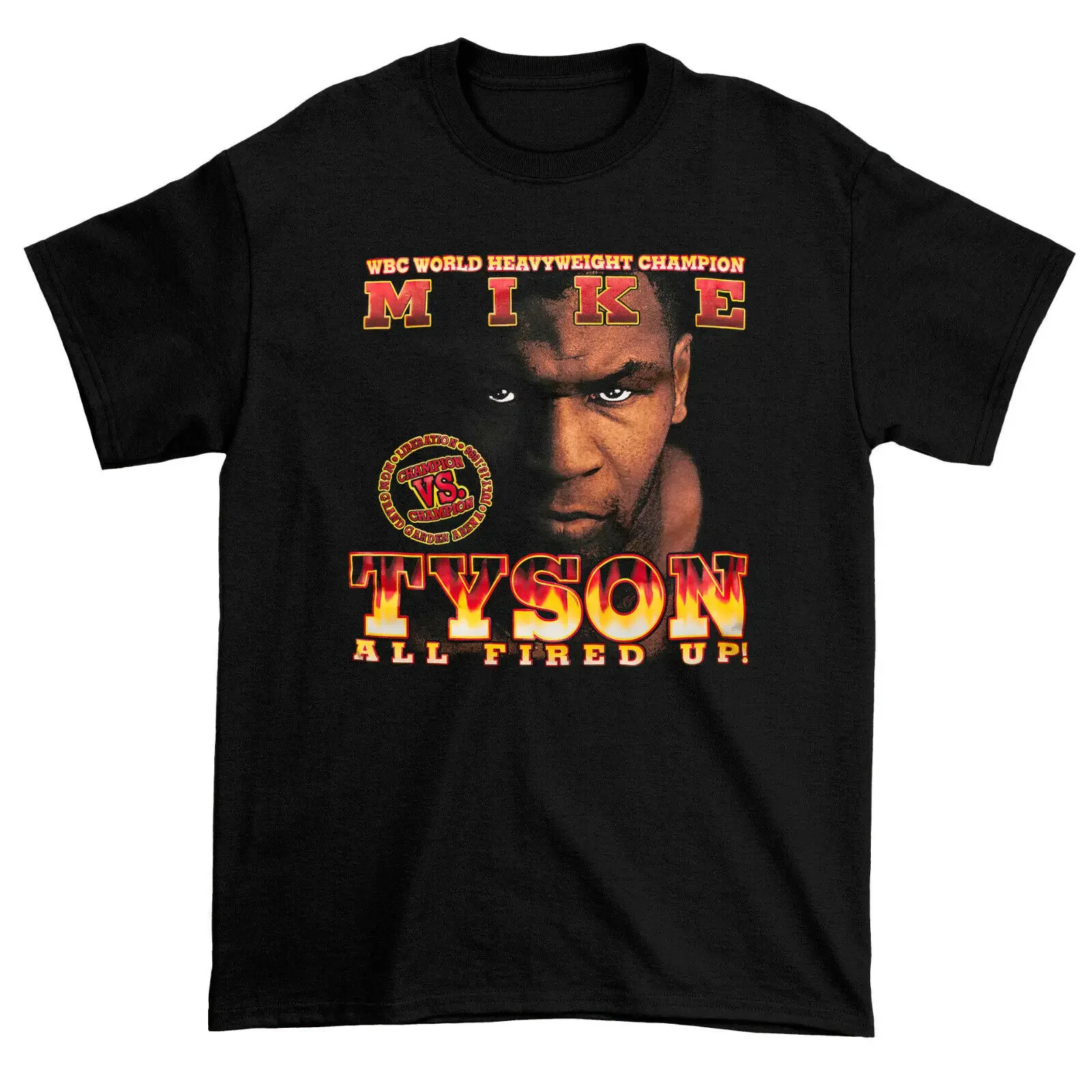 Iron Mike Boxing Champion Mike Tyson Boxing Fans Gift T Shirt. New 100% Cotton Short Sleeve O-Neck Casual T-shirts Size S-3XL