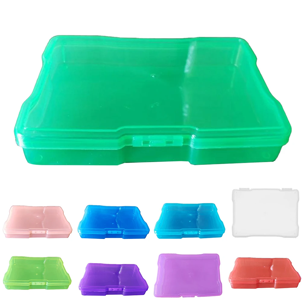 Photo Storage Box 4x6inch Photograph Picture Album Organiser Craft Container For Jewelry Tools Screws Parts Hardware Storage Box