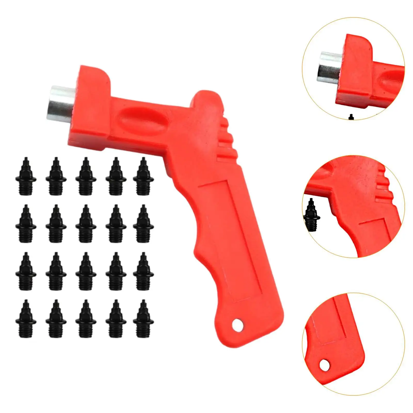 أحذية المسار المسامير الصلب المحمولة خفيفة الوزن استبدال المسامير ألعاب القوى الملحقات للمسار والجري الميداني