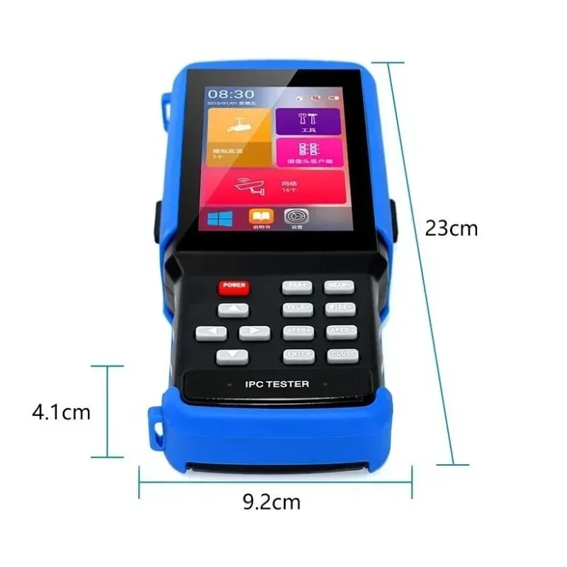 IPC9310 IPC Tester   5-In-1 Monito HD H.265 4K IP Analog CCTV Tester Monitor AHD CVI TVI CVBS Camera Tester 8MP 5MP POE