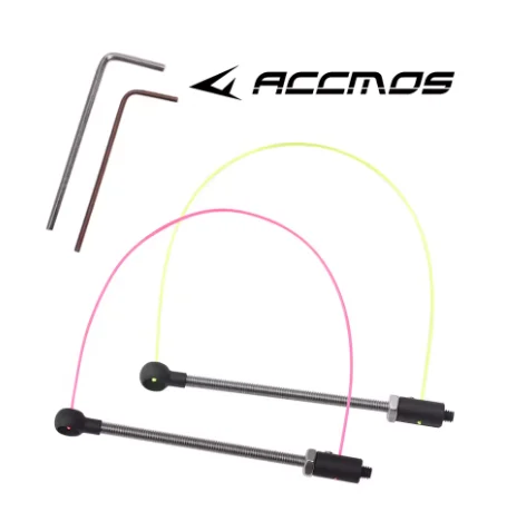 

Recurve Bow Sight Pin Equipment Optical Fiber 8-32 Unc Screw Thread Archery Accessory