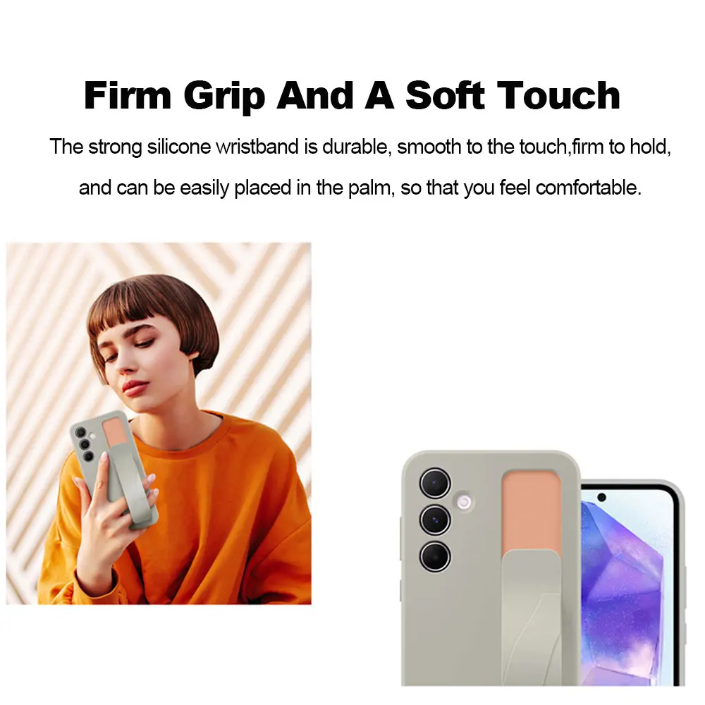 Original Samsung Standing Grip Case EF-GA556 for Galaxy A55 5G standing grip case genuine