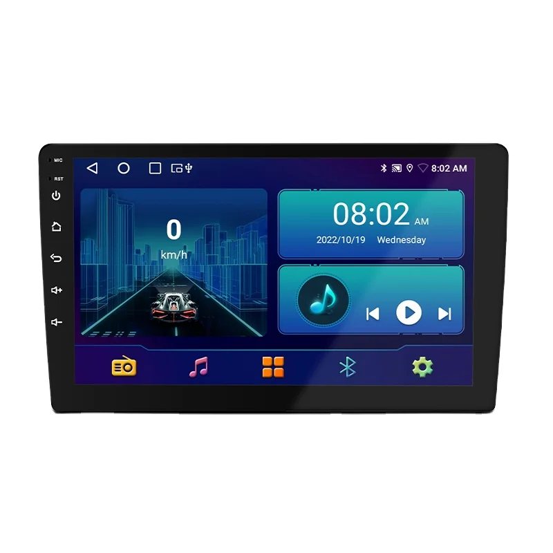 

Распродажа на складе, универсальное автомобильное радио, Android, сенсорный экран, автомобильное аудио, GPS, FM, автомобильная стереосистема с камерой заднего вида