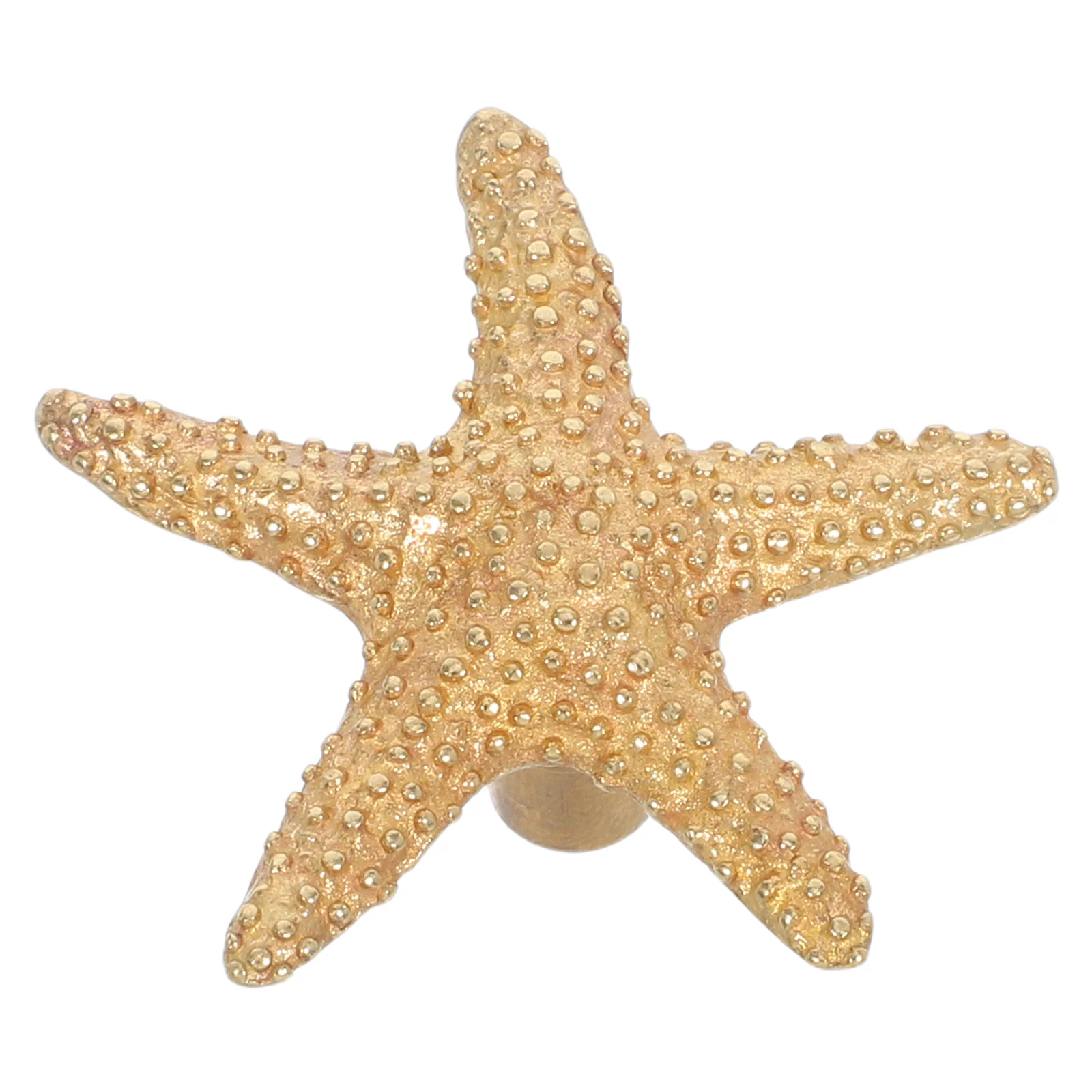 

Mini Drawer Knob Creative Wardrobe Handles Ocean Star Fish Brass Kitchen Cabinet Knobs Vintage Retro Dresser Pulls