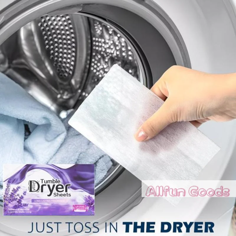 [TG835]A Box Of 40 Scented Dryer Sheets - Laundry Dryer Sheets, Long-lasting Freshness And Anti-static Laundry Drying Paper