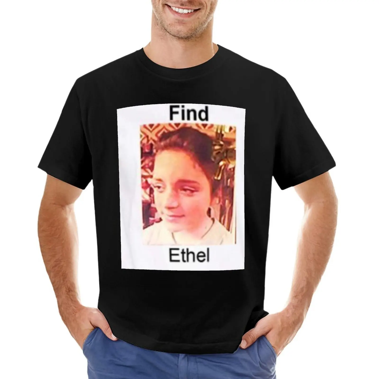 Find Ethel T-Shirt custom t shirts cute tops summer top shirts graphic tees Men's cotton t-shirt