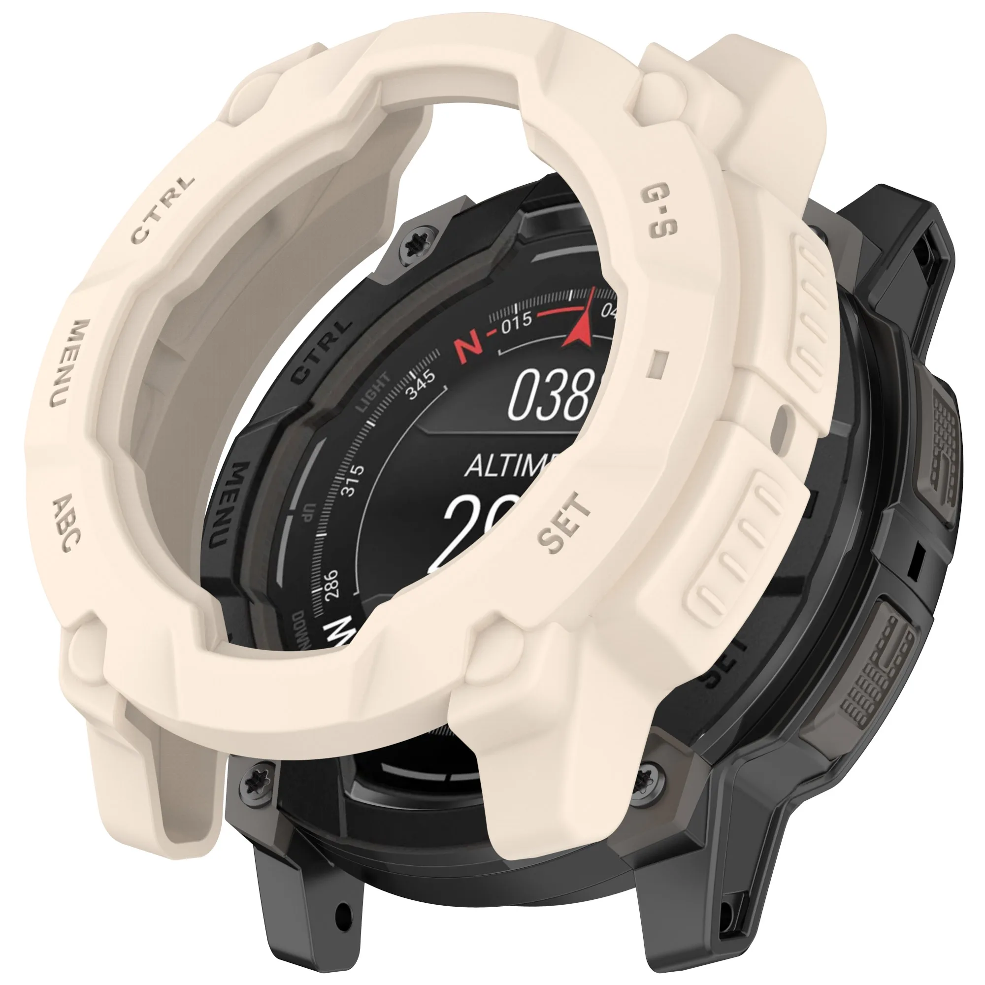 TPU-Schutzhülle für Garmin Instinct 3 45 mm 50 mm, weiche Silikonhülle, Stoßstange für Garmin Instinct E 40 mm 45 mm Schutzhülle – Detail 11