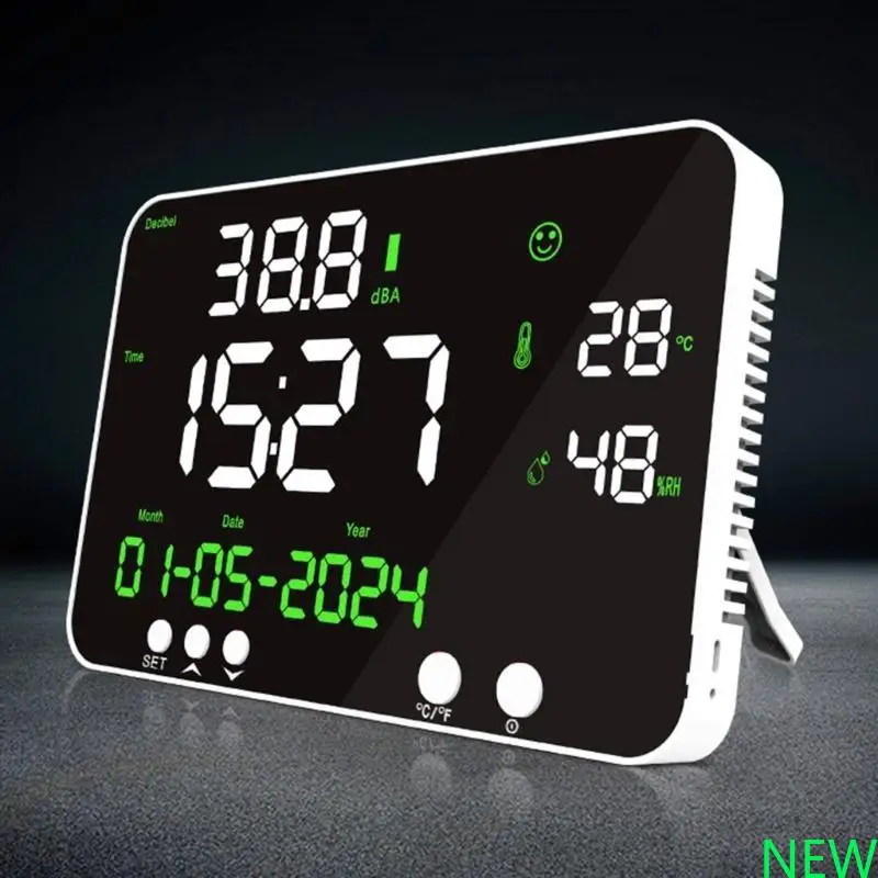 

High Precisions Indoor Temperature Humidity Meter with Digital Display for Home