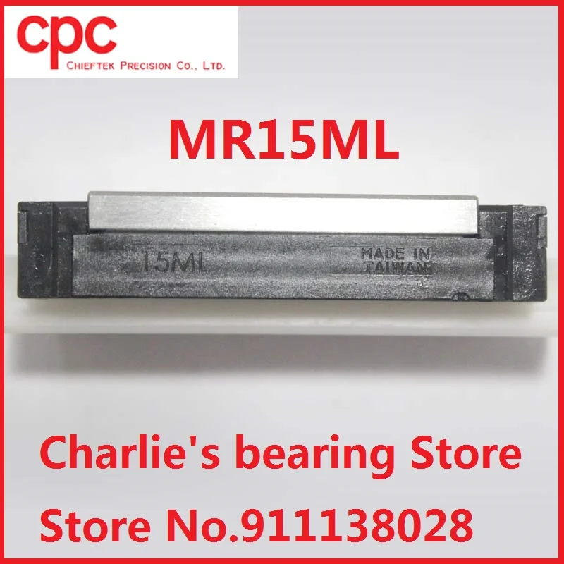 1pc 100% brand new taiwan original genuine CPC miniature linear guide block MR15ML