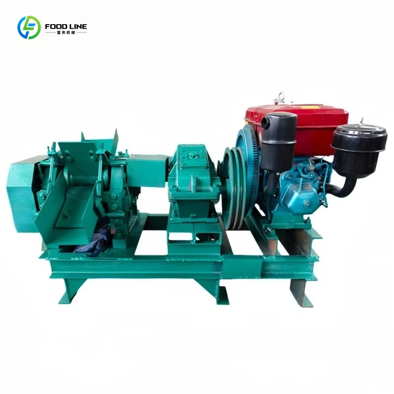 Customized Engine Type Sugarcane Juicer Matching Large Capacity Processing Equipment For Outdoor Plantation Use
