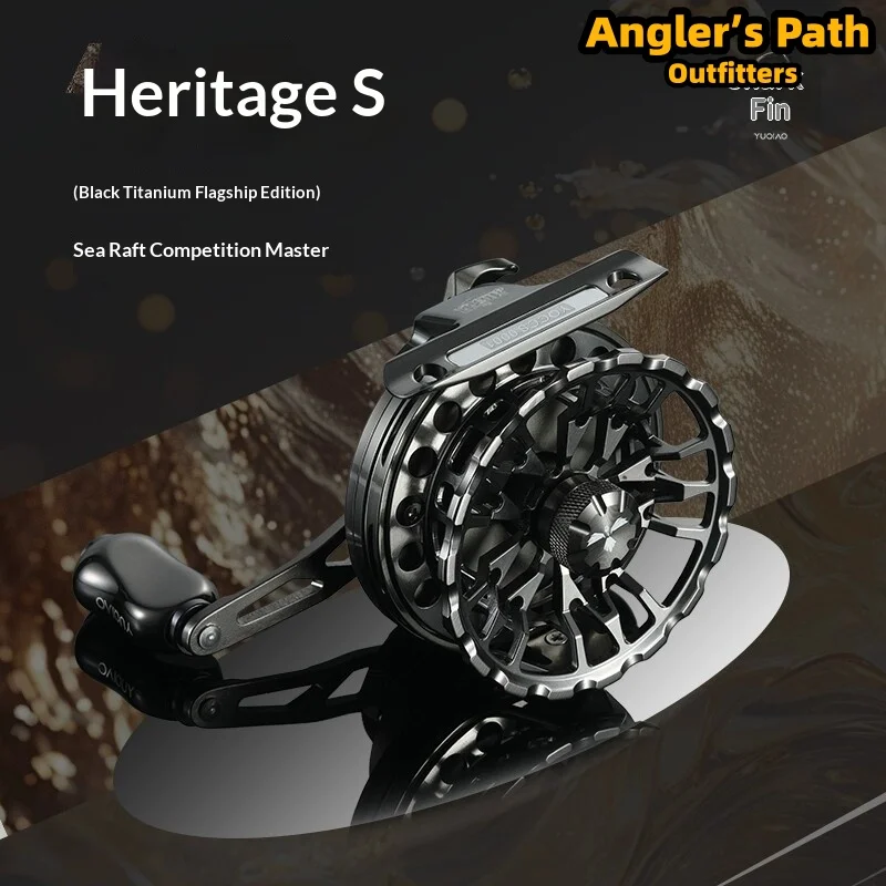 

Yuqiao Chuancheng S Black Porgy Sea Raft Fishing Reel Full Metal Saltwater Resistant High Gear Ratio 70 Spool For Anglers
