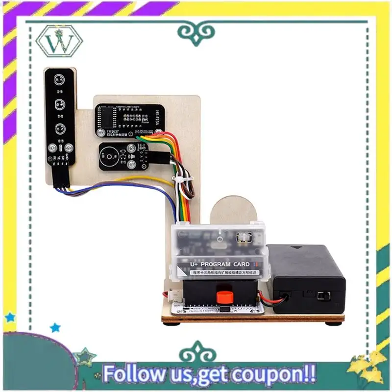 

NEW DIY Traffic Signal Light Kit Smart Programming Kit With U+ Program Card Compatible With Arduino Mixly