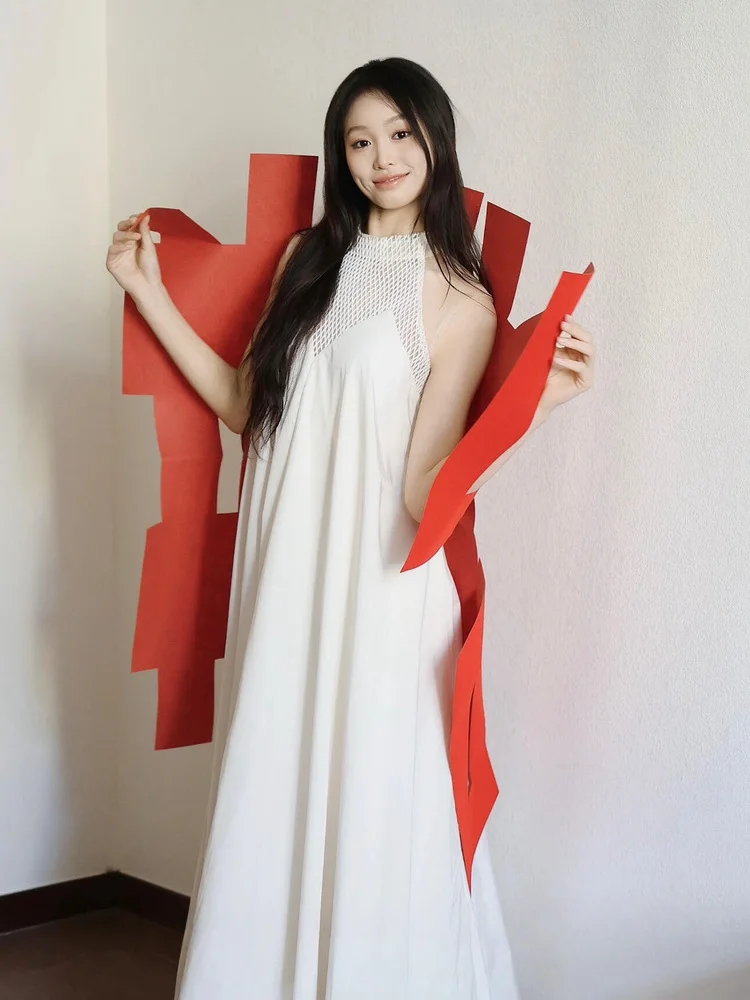 

Длинное вечернее платье для невесты, новое, для дня рождения, свадебной церемонии, легкое китайское свадебное платье, с завышенной талией, А-силуэт, юбка