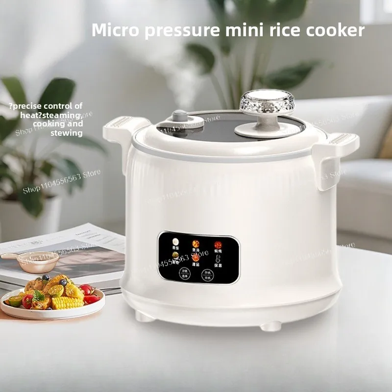 Mini Rice Cooker - Small Electric Rice Pot for 2-3 People