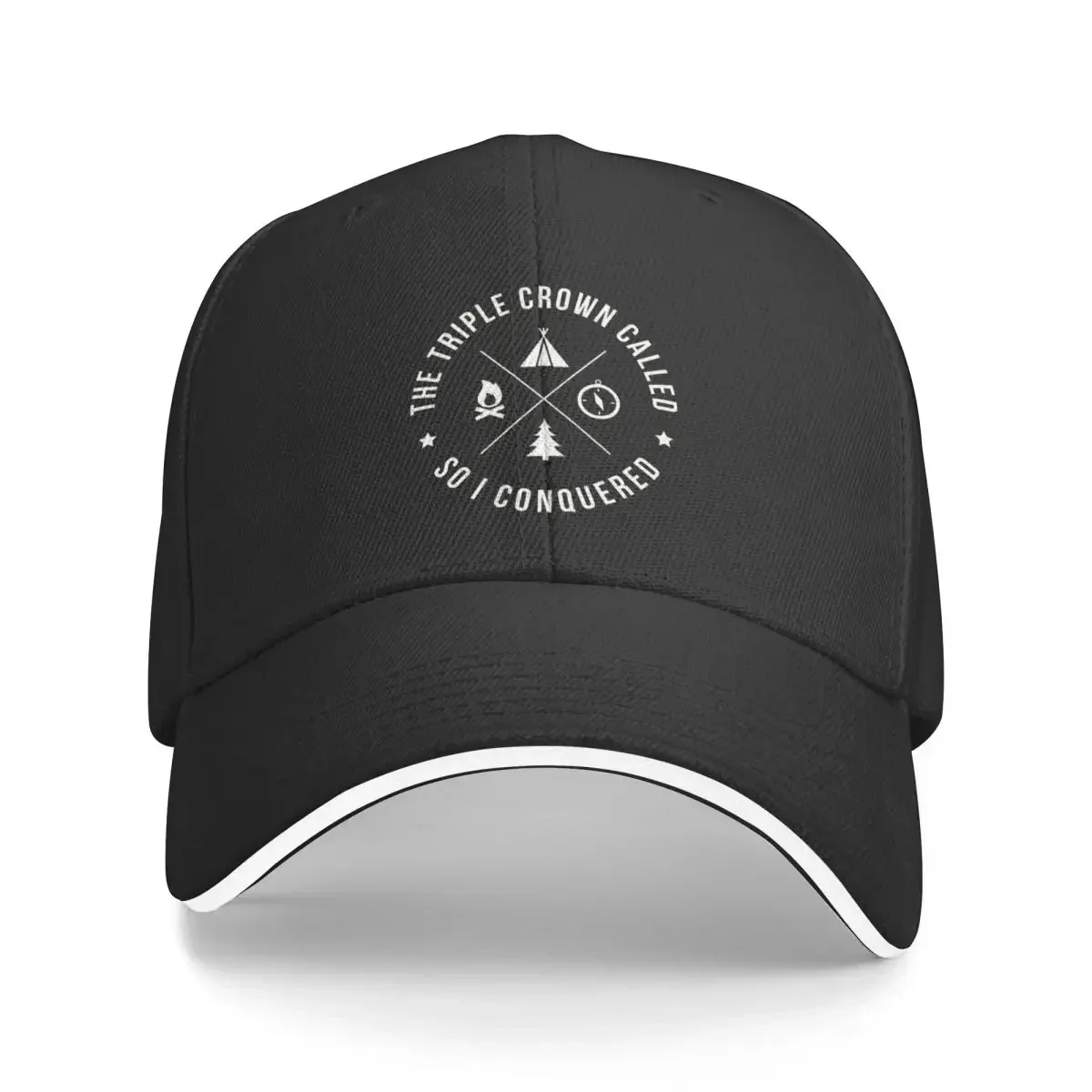 Thru-Hiker Triple Crown PCT AT CDT Baseball Cap Hat Man For The Sun Luxury Brand Women's 2025 Men's
