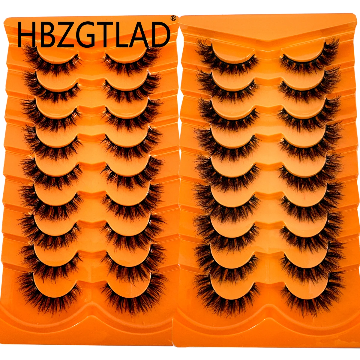 9 paires de faux cils naturels oeil de chat faux cils longs maquillage 3d cils de vison Extension cils cils de vison pour la beauté