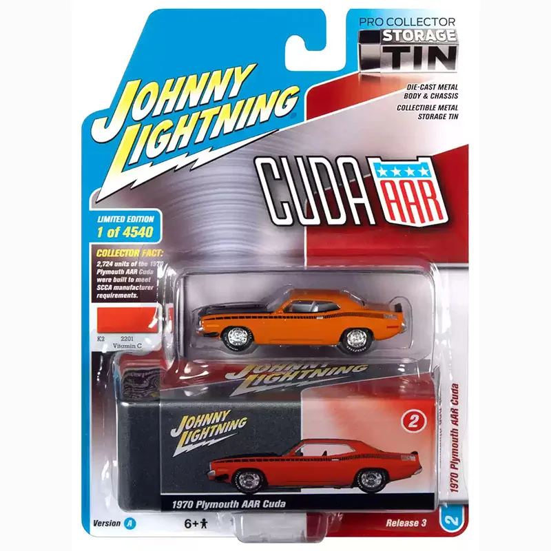 JL 1:64 Shelby Plymouth Muscle Car 1970 Challenger R/T Collezione per bambini Modello di auto giocattolo SPEDIZIONE VELOCE