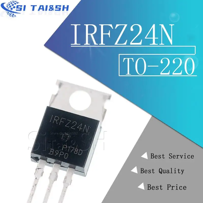 10Pcs Irlz44N To-22…