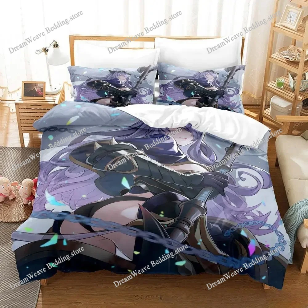 

Game Fire Emblem Engage Bedding Set Duvet Cover Comforter Bed Set Quilt Cover Pillowcase King Queen Twin Size Boys Girls Adult