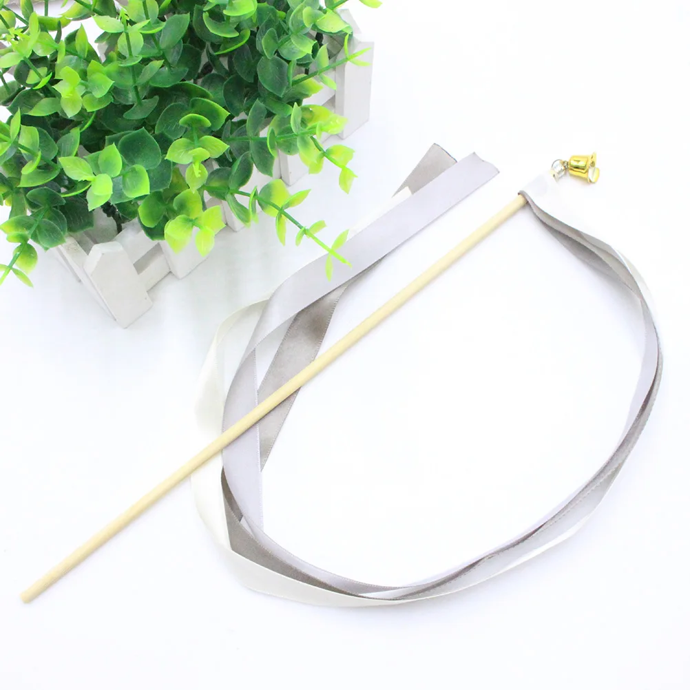 

12 Pcs Colorful Bell Fairy Stick Wands Wedding Party Favors Puzzle Wooden Child