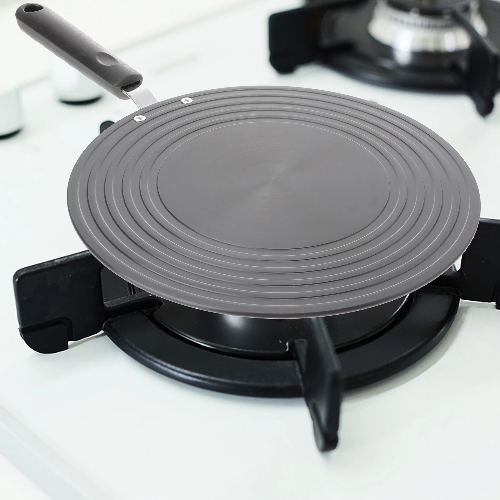 

Heat Conduction Plate Tray Gas Stove Diffuser Kitchen Accessory Round Fast Defrosting Aluminum Alloy Thawing Pot Protection