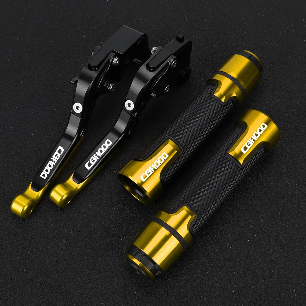 Motorcycle Adjustable Brake Clutch Levers & Handle Handlebar grips For Honda CBF1000 CBF1000A CBF 1000 1000A 2010 2011 2012 2013