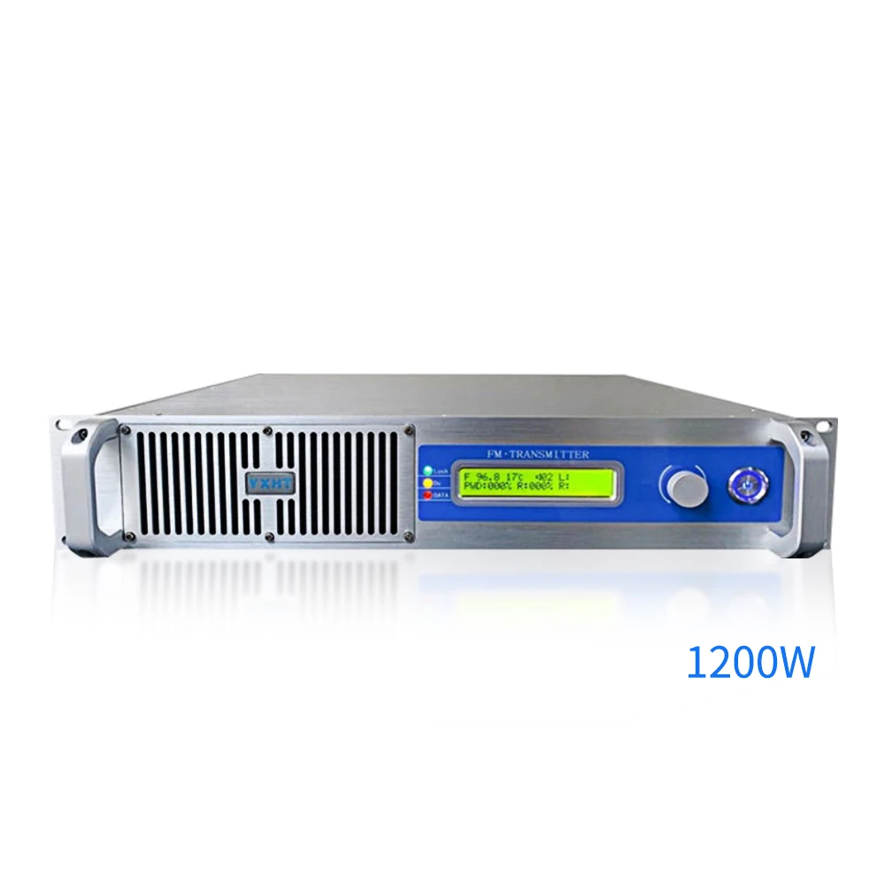 

YXHT-1, 1200W FM Transmitter 1.2KW Stereo Broadcast Equipment For School, Church, Radio Stations