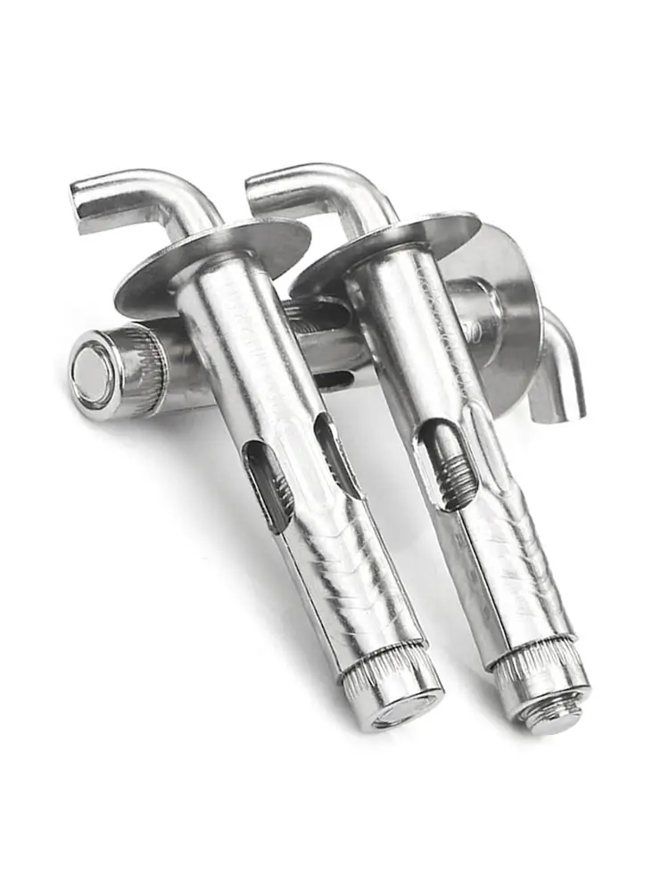 M10x100mm ~ M10x160mm الكربون الصلب التوسع هوك من نوع جدار تصاعد عدة مسامير البراغي العالمي الثقيلة الأجهزة جدار المراسي