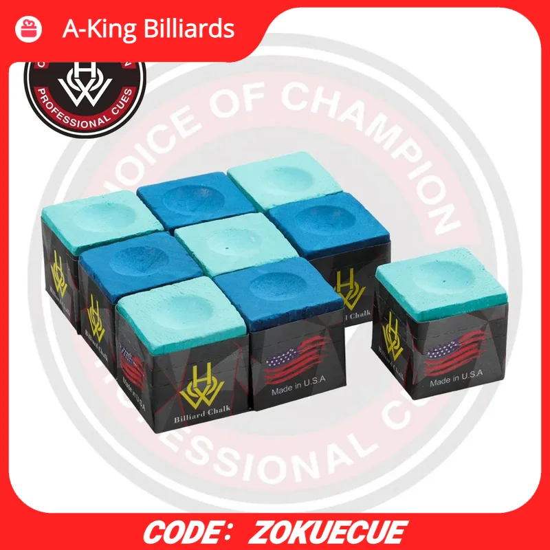 

HOW Billiard Chalk with professional pool chalk Oily Dry 2 Pieces Per Box for Snooker Billiard Accessories