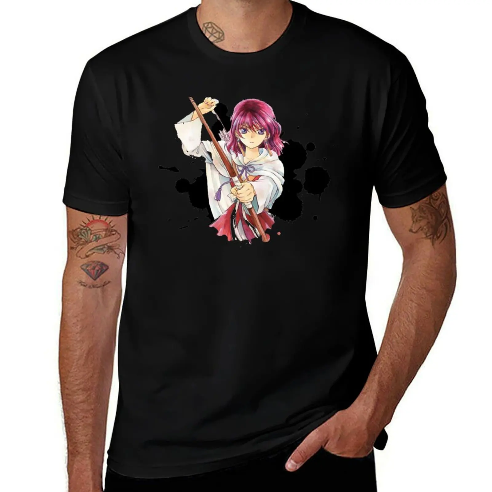 

Yona of the Dawn Anime T-Shirt valentines clothes Aesthetic clothing customs design your own mens graphic t-shirts big and tall
