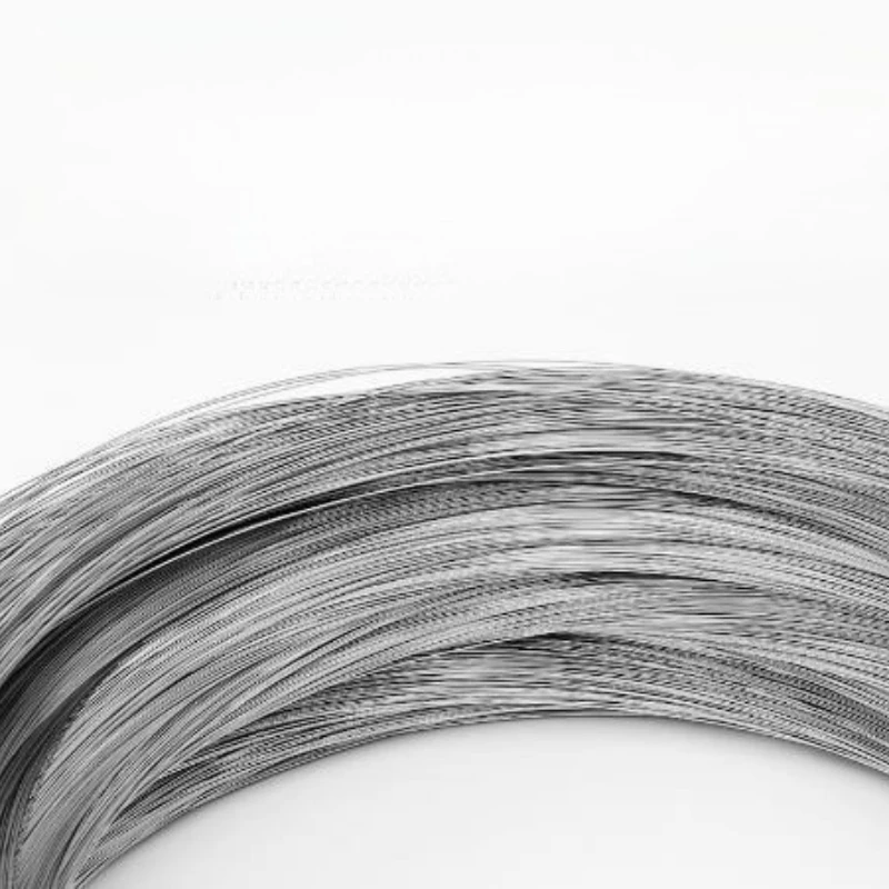 2/5/10/20M Kawat Pegas Baja Tahan Karat Diameter Kawat Keras 0.2/0.25/0.3/0.4/0.5/0.6/0.8/0.9/1/1.1/1.2-3Mm Kawat Baja Pegas