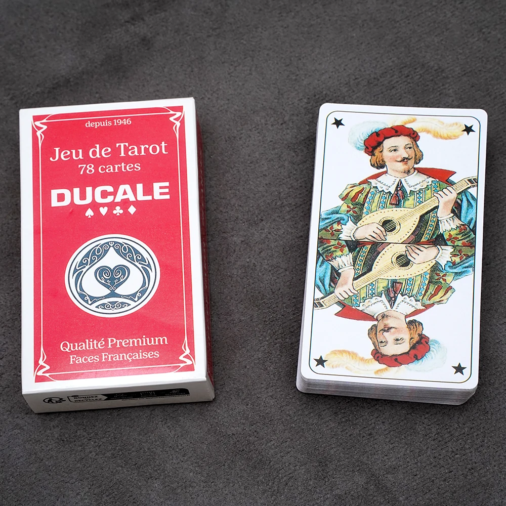 Ducale Origine - Jeu de 78 Cartes - Jeu de Tarot - Cartes à Jouer Jeu de cartes divinatoire - Oracle divinatoire - Cartomancie