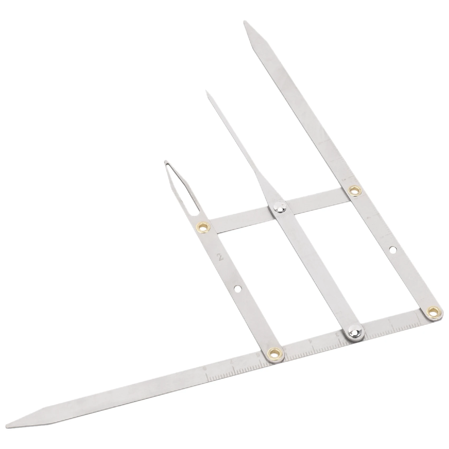 

1Pcs Eyebrow Ruler Permanent Makeup Eyebrow Ruler Golden Ratio Divider Caliper Microblading Stencil Shaping Tool Tattoos Accesso