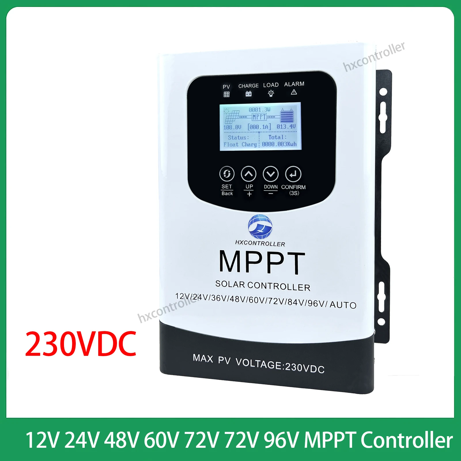 

230VDC MPPT 40A 60A 80A Solar Panel Charge Controller PV System Charging Regulator Support WIFI For 12V To 96V Lifepo4 Battery