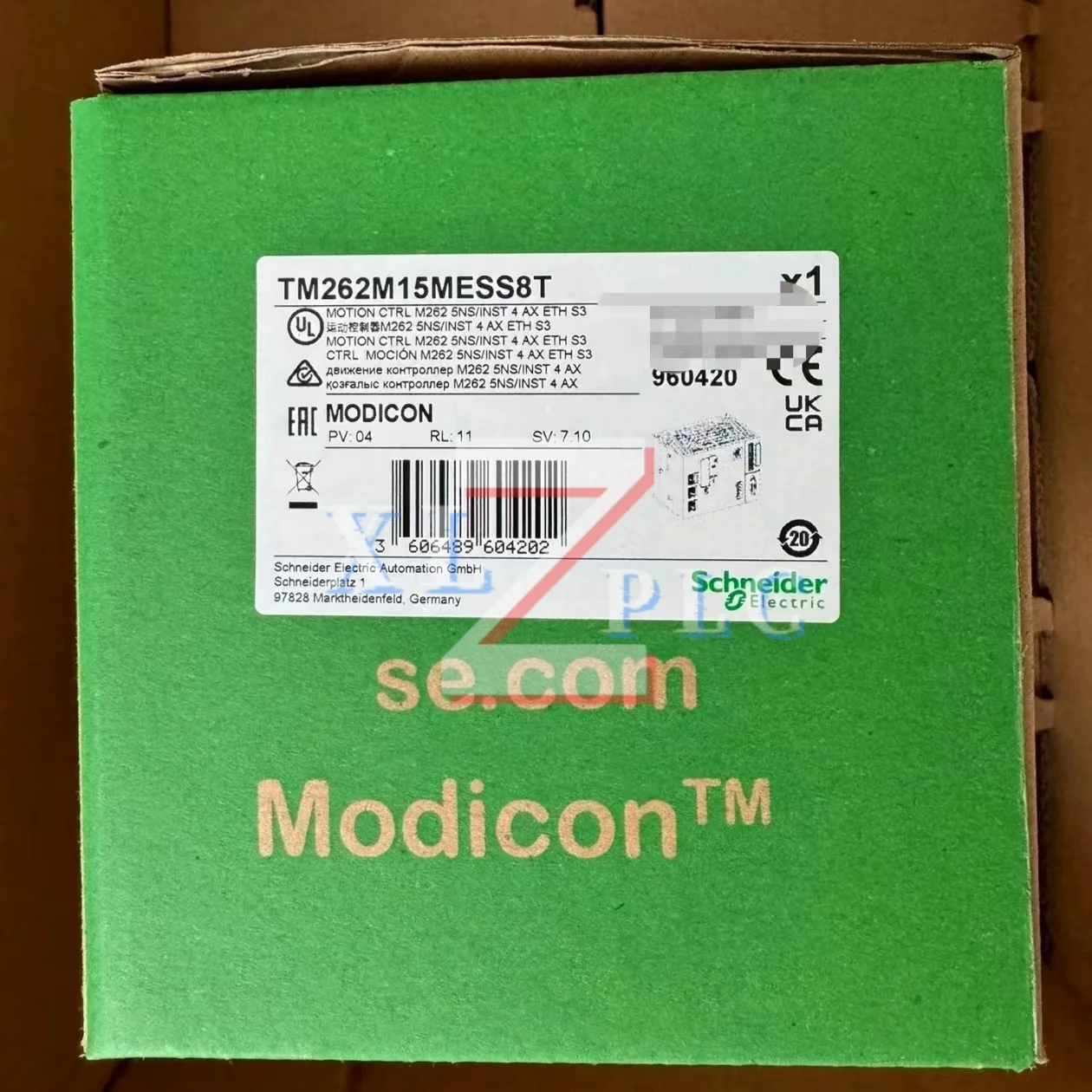 

new in stock PLC Module TM262L20MESE8T TM262M15MESS8T
