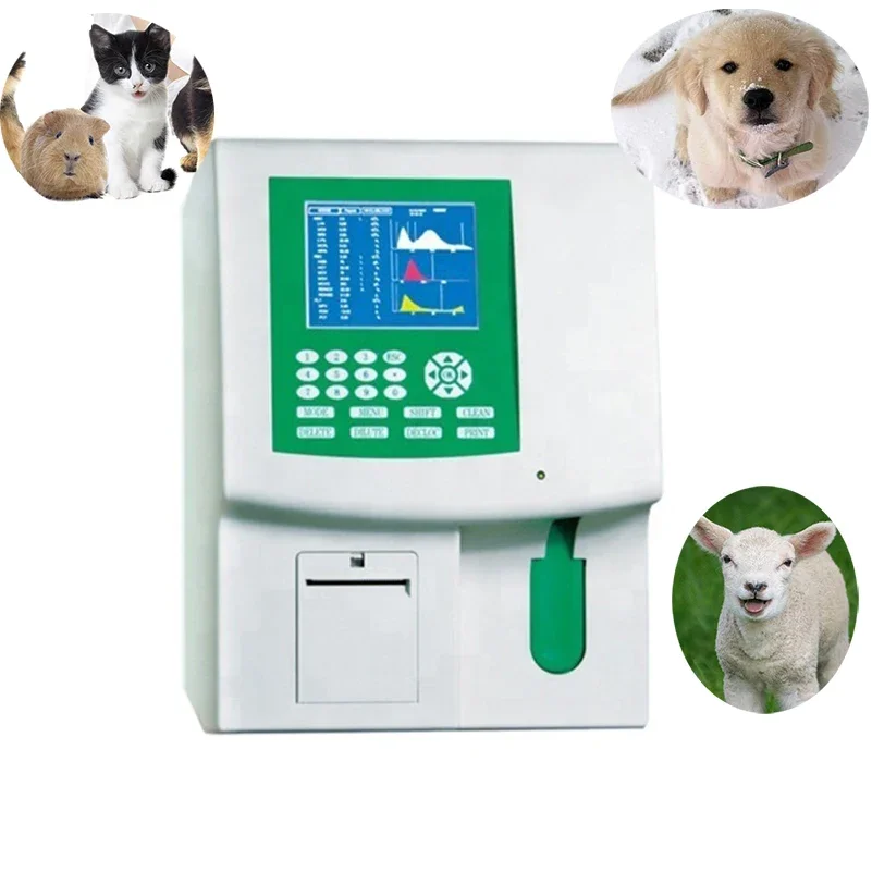 Amain Oem/Odm 3-Deel Veterinaire Automatische Hematologie Klinische Analytische Instrumenten Bloedcellen Voor Hond Kat Konijn Aa