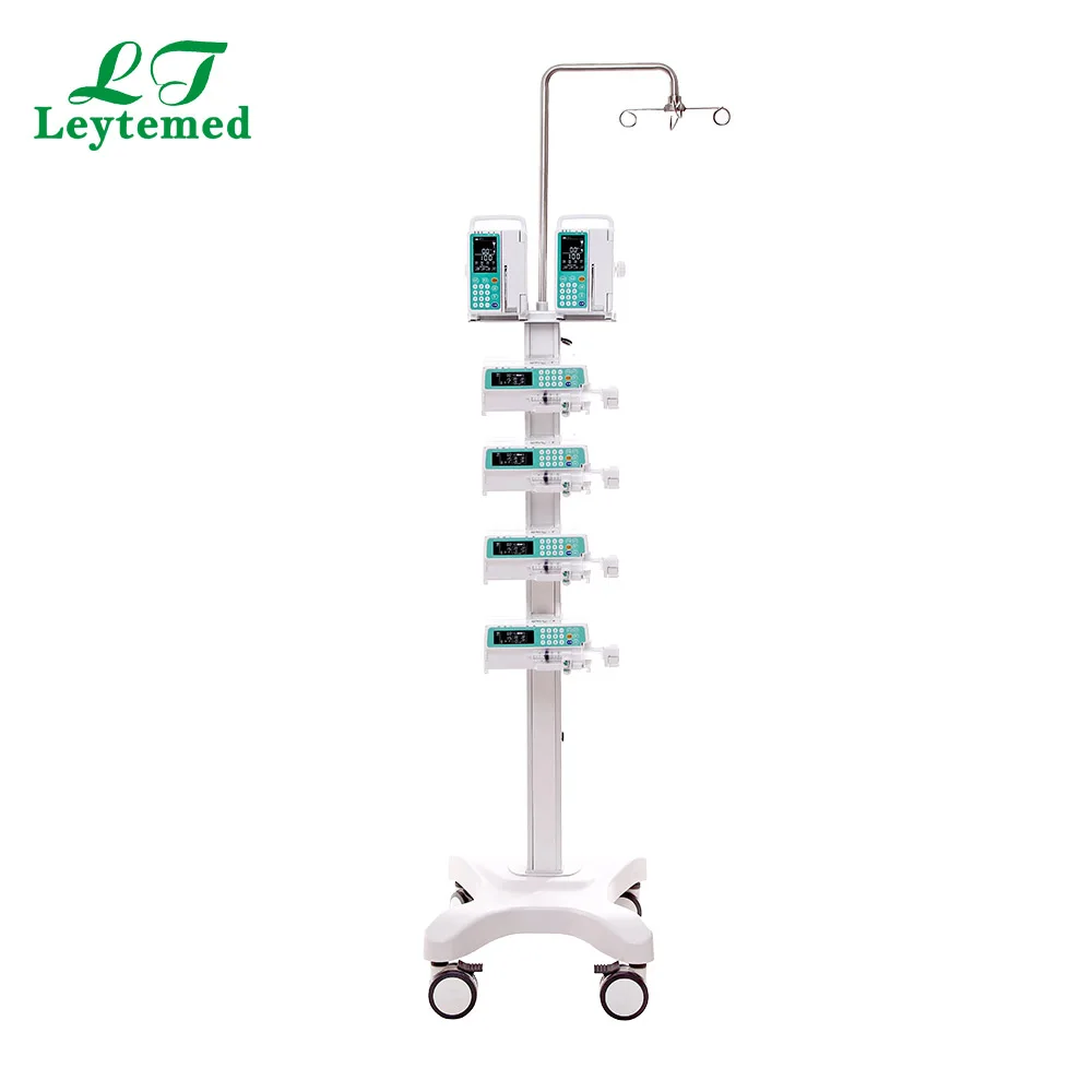 LTSI24 Hospital 3.5 Inches Led Screen High Pressure Single Channel Infusion Syringe Pump Medical