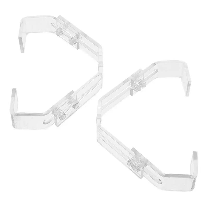 A67M-Lighting Stand Replacement Claw Fixture For Aquarium- 2Pcs Adjustable Lamp Clip Fixing Holder For Freshwater Saltwater