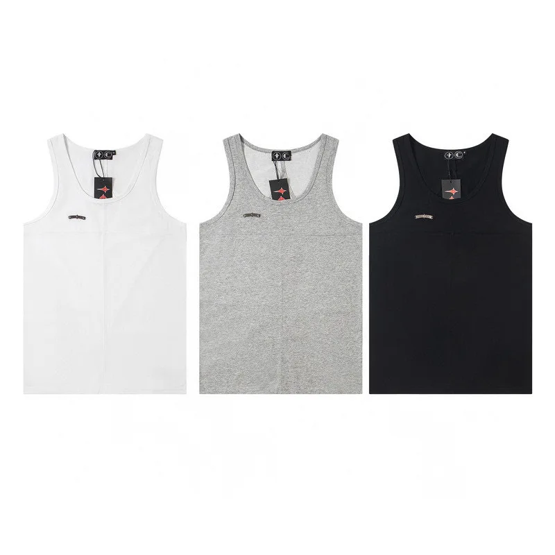 Thug Club Sleeveless Tank Top for Summer Heavy-duty Tight Training and Fitness Muscle Shirts