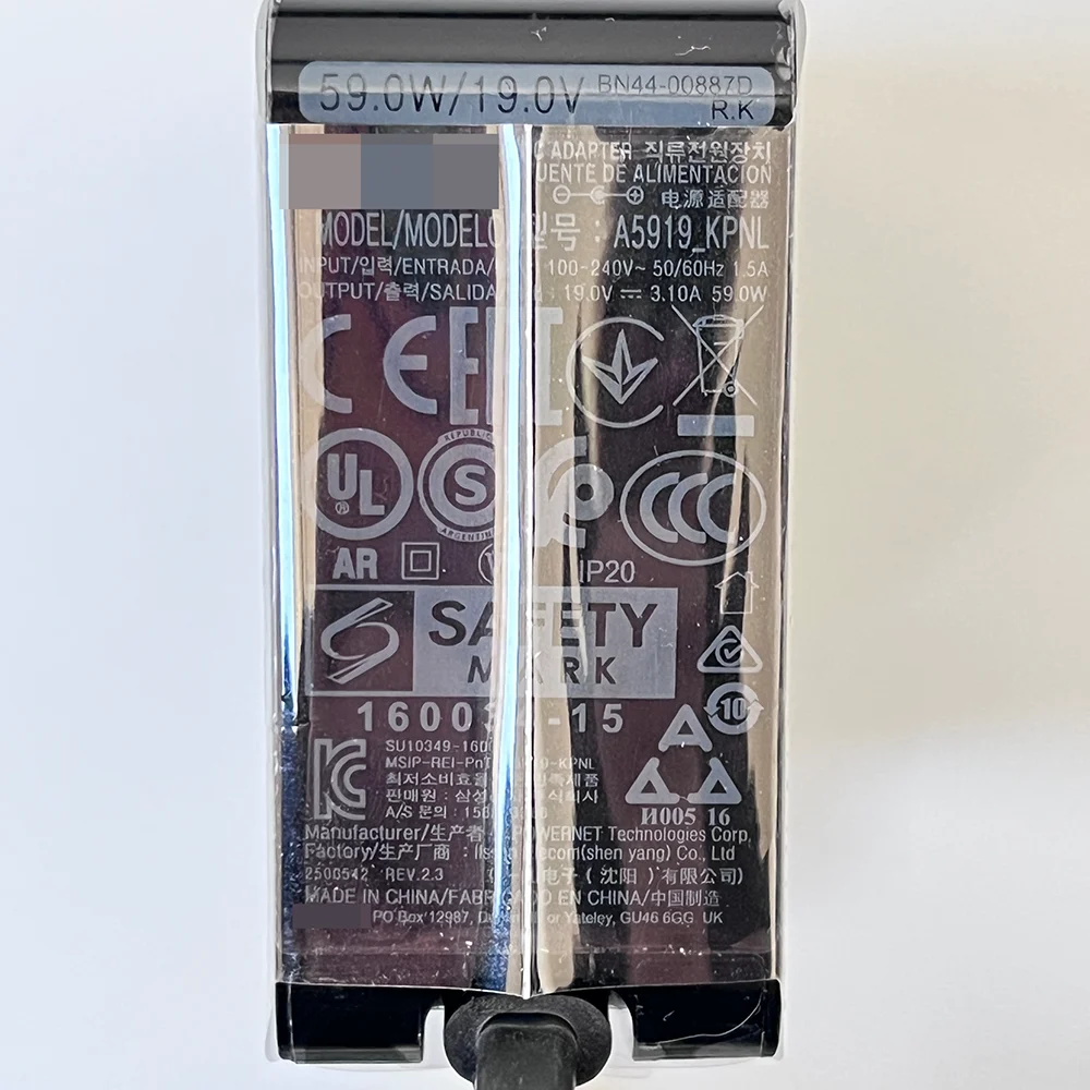 BN44-00887D Monitor 59W 19V Monitor AC/DC Adapter adalah untuk Adapter Adapter Adapter Adapter LU32R590CWN