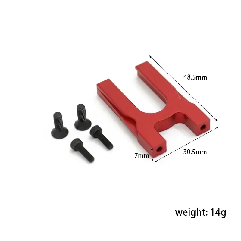 Supporto differenziale centrale in metallo per Arrma 1/8 KRATON Outcast Typhon 1/7 Infraction Limitless Mojave 6S BLX Aggiornamenti Parti