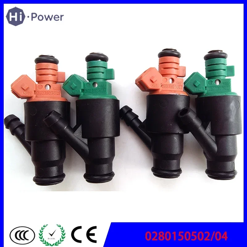 

4PCS Fuel Injector Nozzles 0280150502 02801504 NEW/USE For 1995-2002 Kia Sportage 2.0L 842-12229 842-12231