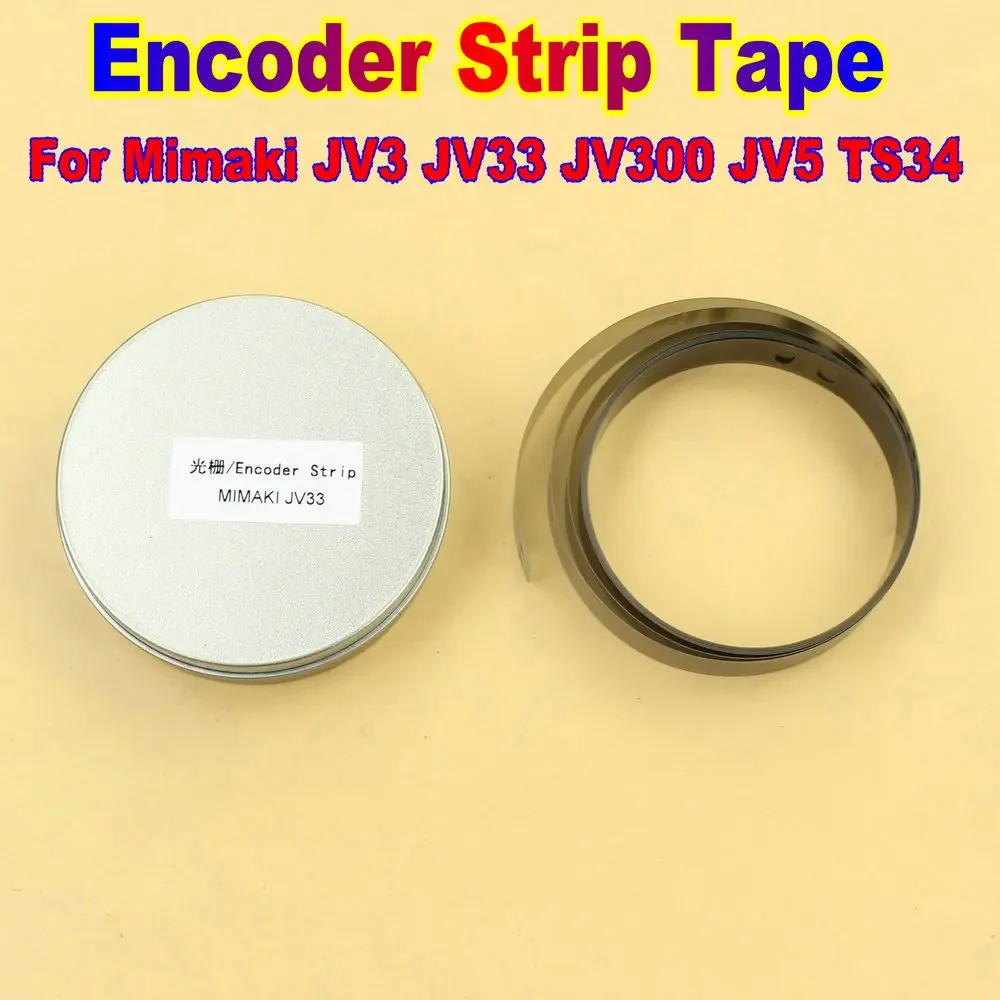 

Inkjet Printer Encoder Raster Strip Mimaki JV3 Encoder Strip Tape Encoder Film Thickened Hole for Mimaki JV33 JV33-130 JV33-160