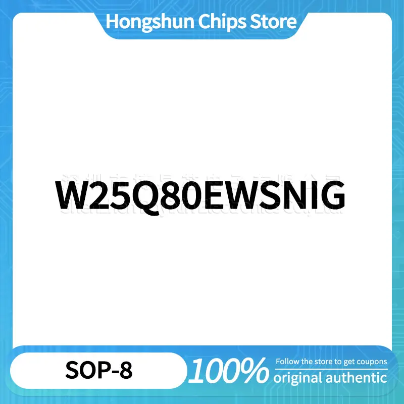 

W25Q80EWSNIG Sturdy plastic housing