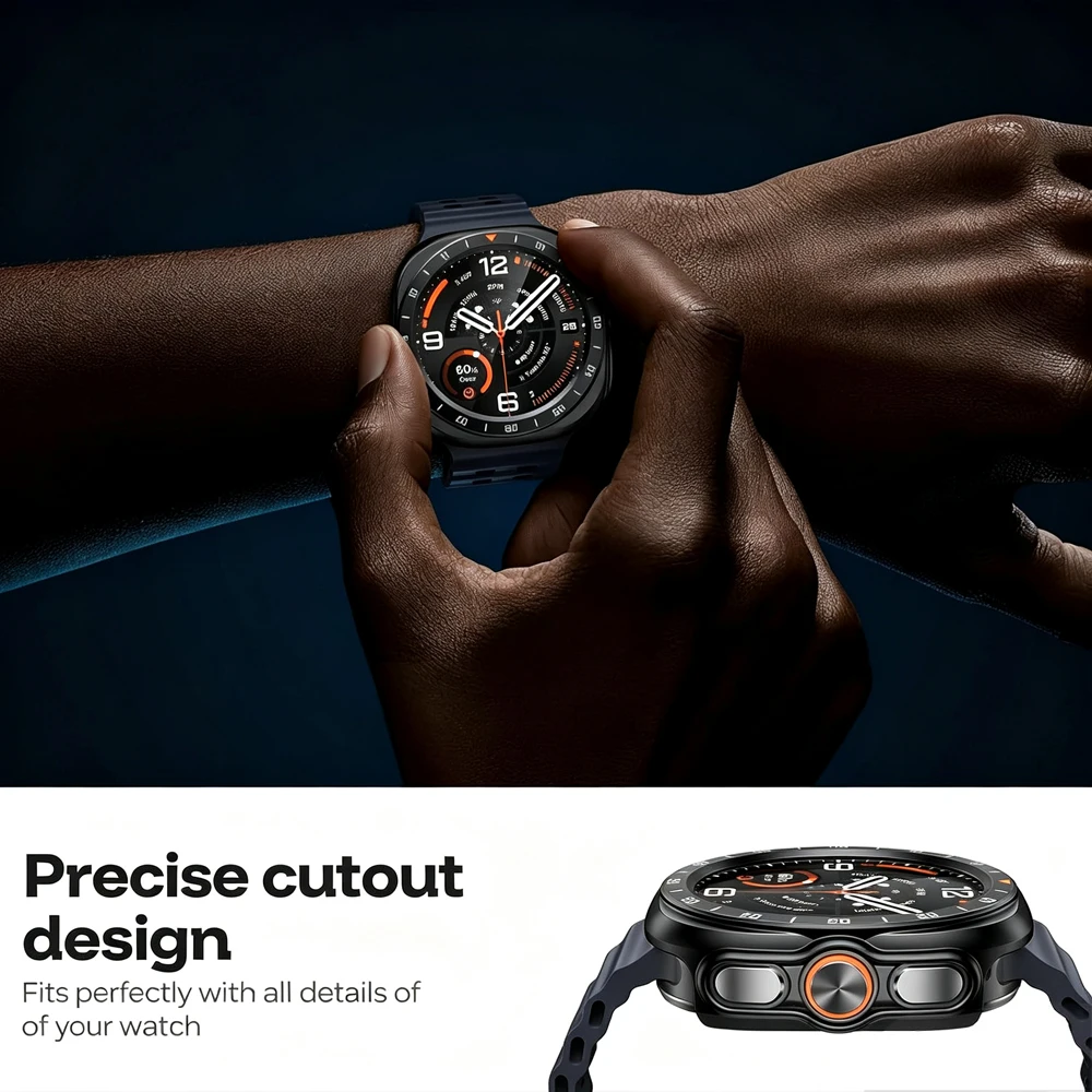 Scale Case for Samsung Galaxy Watch Ultra2/Ultra 47mm Smart Accessories Cover Hard PC Bumper shell Galaxy watch Ultra Protective gallery 3