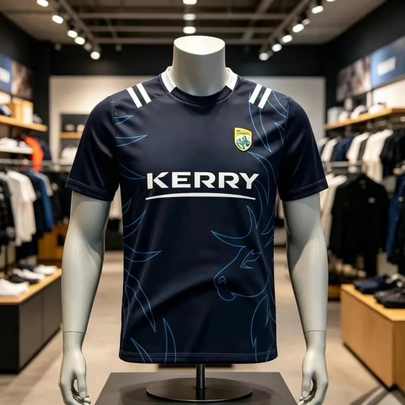 2026 Neues Sommer-Kerry-Torwarttrikot, Stilvoll, Bequem, Kühl, Atmungsaktiv, Y2K Minimalistisch, Familien- und Eltern-Kind-Bekleidung, Oberteil – Detail 3