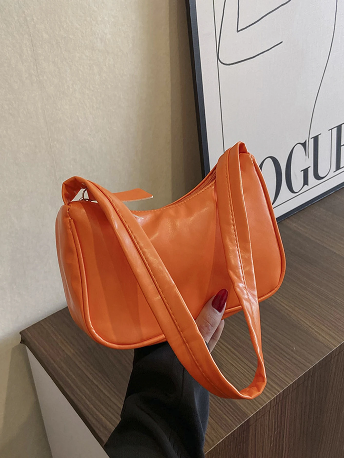 

1pc Women's Minimalist Style Crossbody Bag, Suitable for Dates, Outings, Holidays and Beach Activities