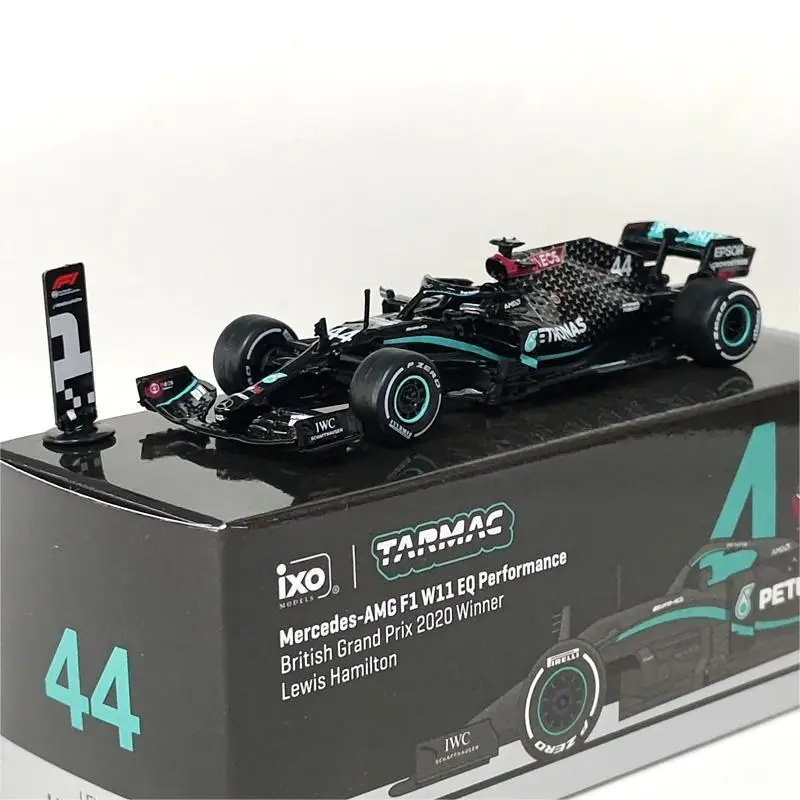 Tarmac Works TW 1/64 AMG Benz F1 W11 EQ 44 Die-cast alloy car model collection Children gift