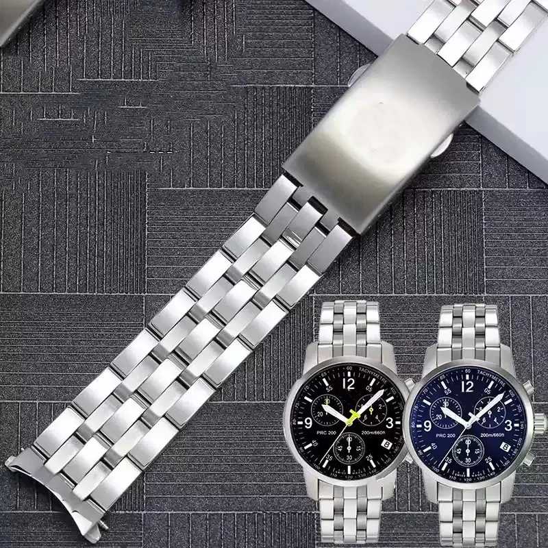 

Stainless Steel Watch Band for Tissot T035 T17 T014 T055 Watchband Butterfly Buckle Strap Wrist Bracelet 19mm 20mm Watchband
